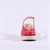 Wonders Naima Platform Bold High Heel - Red Leather